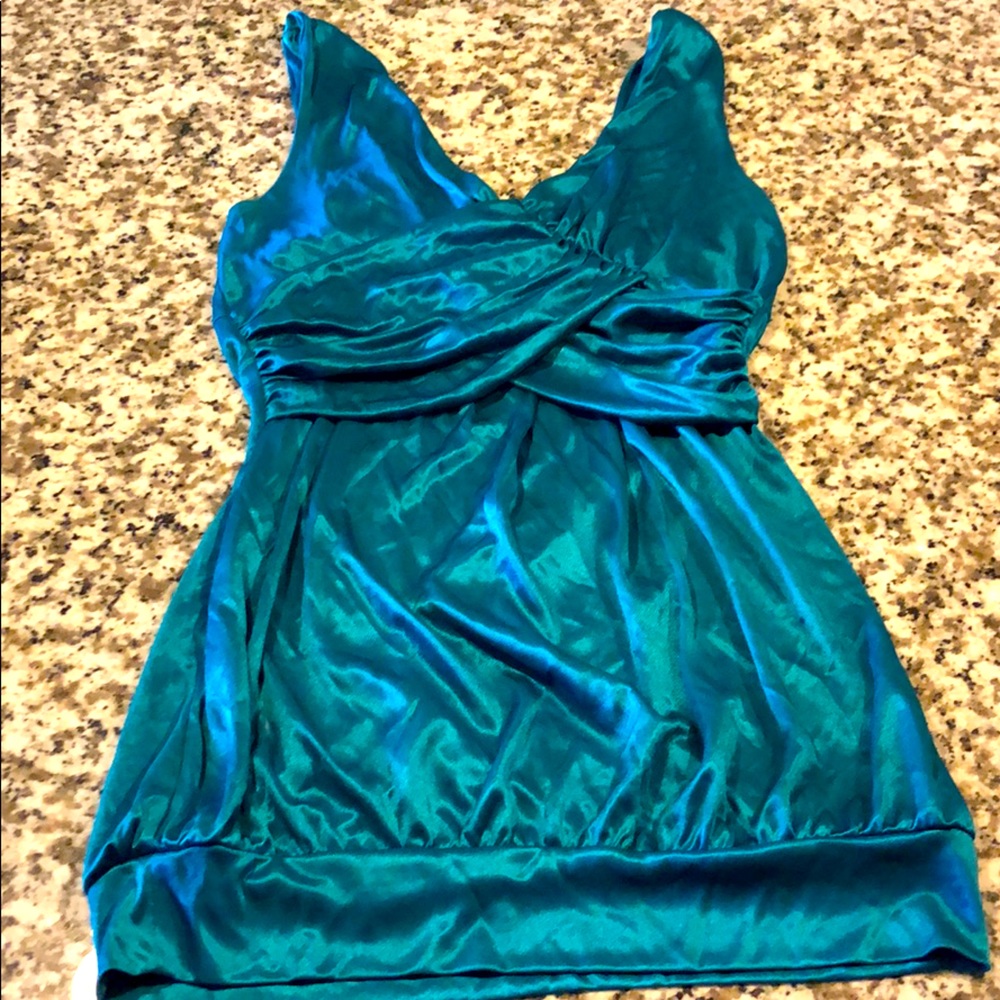 Teal tank